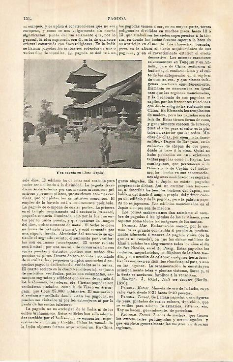 LAMINA ESPASA 32821: Pagoda en Kyoto, Japon