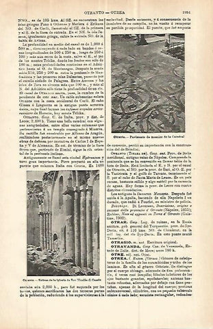 LAMINA ESPASA 32824: Mosaico en la Catedral de Otranto