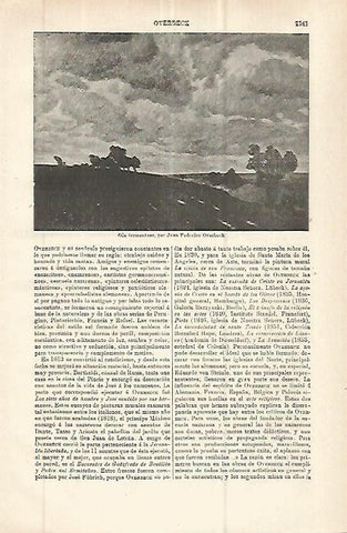 LAMINA ESPASA 32839: Dia tormentoso, por J. F. Overbeck