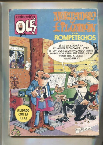 Coleccion Ole numero 192: Mortadelo y Filemon: cuidado con la TIA + Rompetechos
