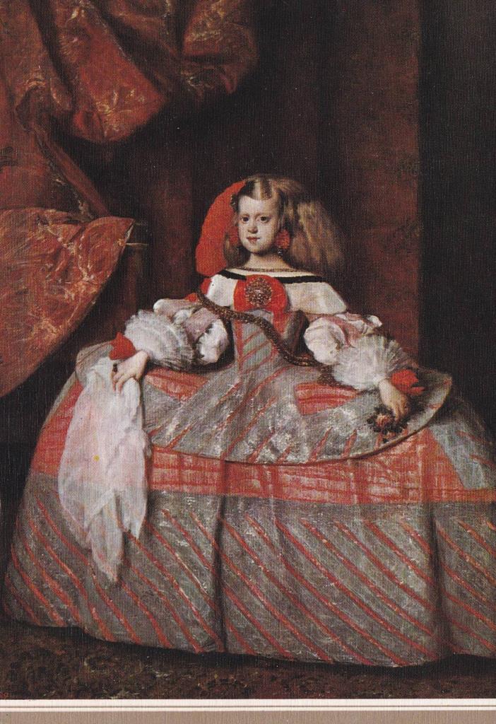 POSTAL B12304: VELAZQUEZ: LA INFANTA DOÑA MARGARITA. OLEO