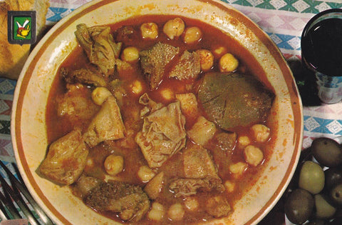 POSTAL B12339: COLECCIÓN PLATOS TIPICOS: Callos a la andaluza
