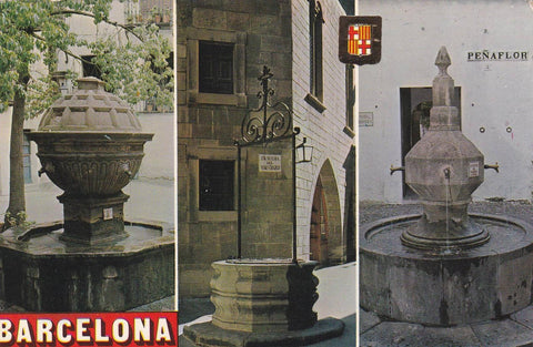 POSTAL B12253: BARCELONA: Pueblo Español