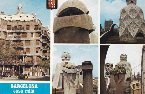 POSTAL B12243: BARCELONA: Casa Mila/La Pedrera