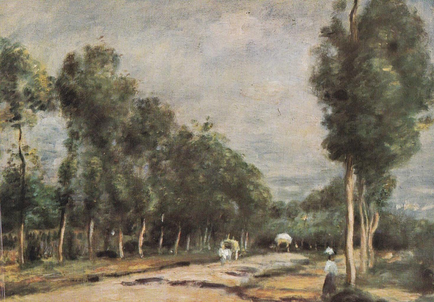 POSTAL B12284: RENOIR: CARRETERA DE VERSALLES
