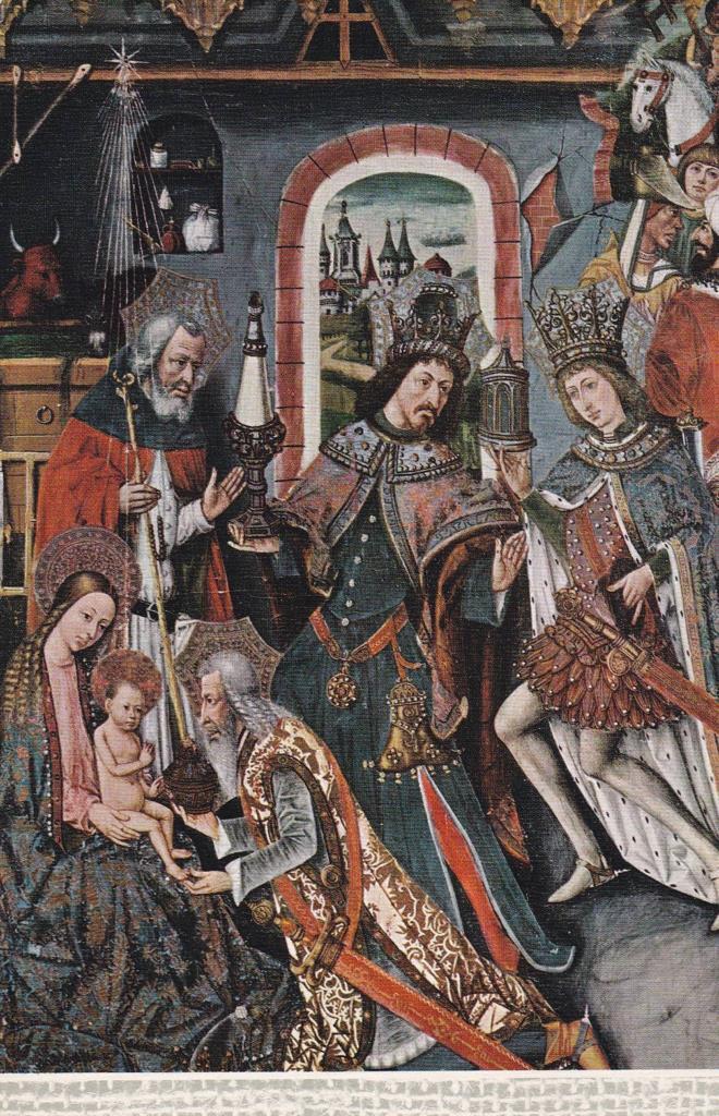 POSTAL B12273: JUAN REIXACH. RETABLO DE EPIFANIA