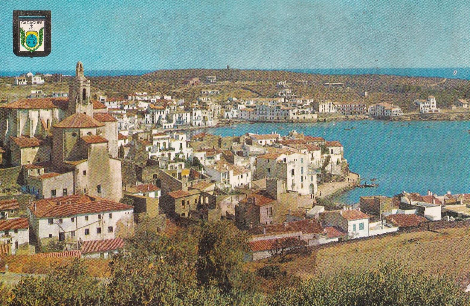 POSTAL B12383: CADAQUES: VISTA GENERAL