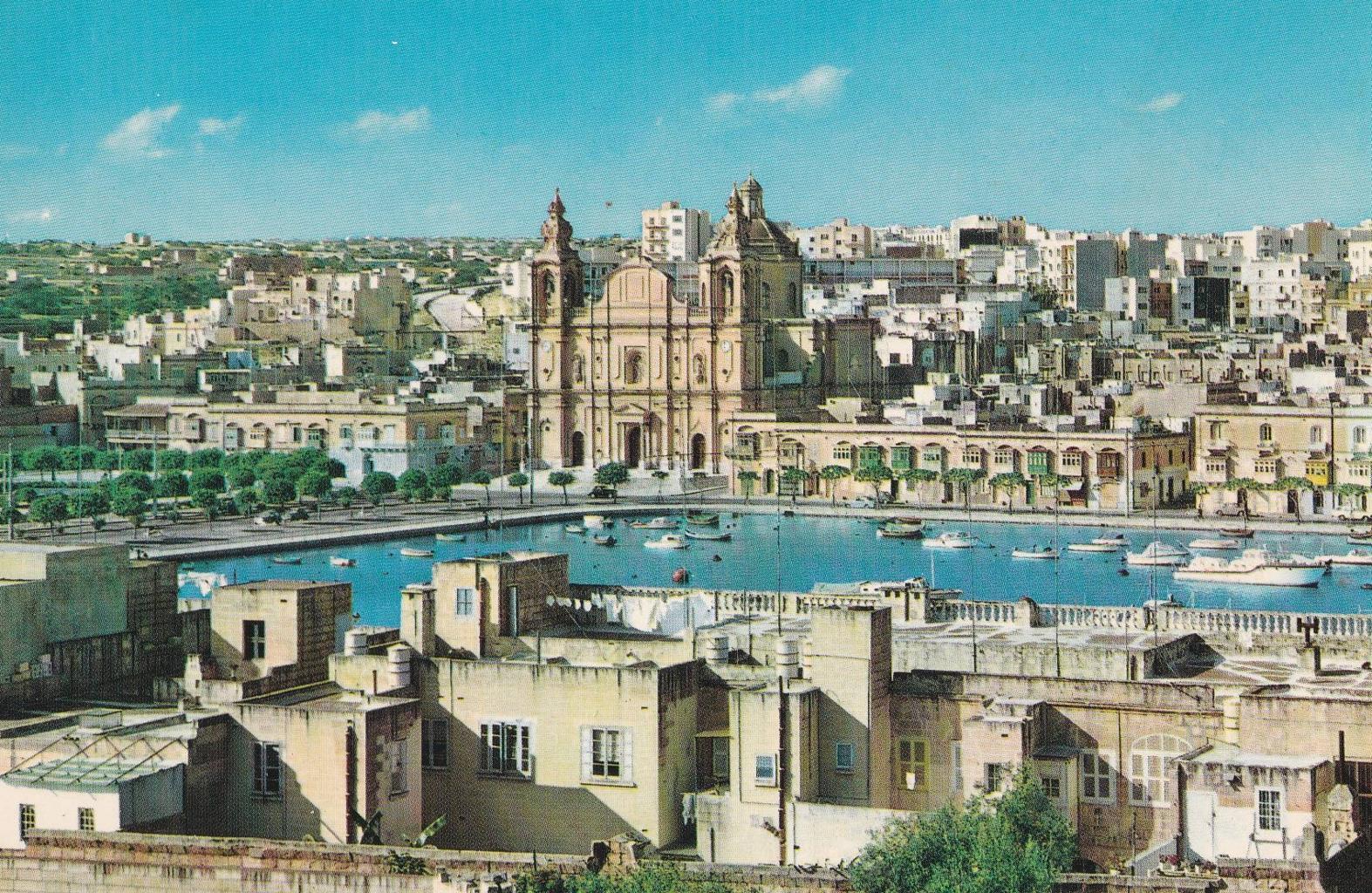 POSTAL B12389: MALTA: MSIDA