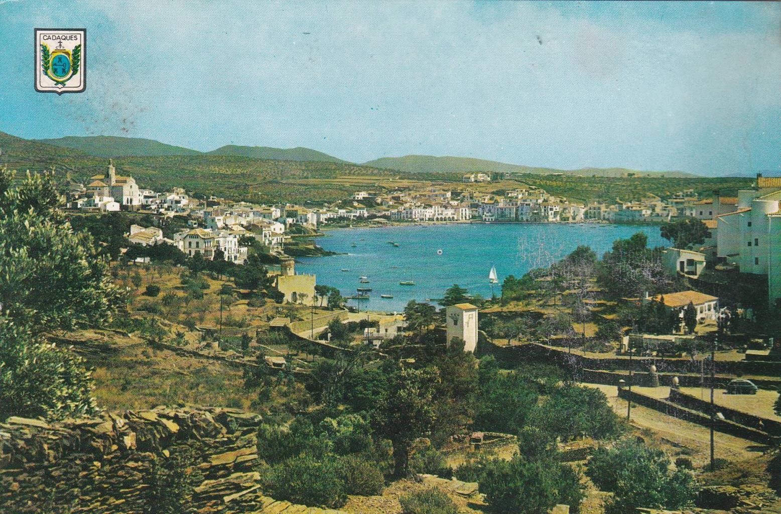 POSTAL B12381: CADAQUES: VISTA GENERAL