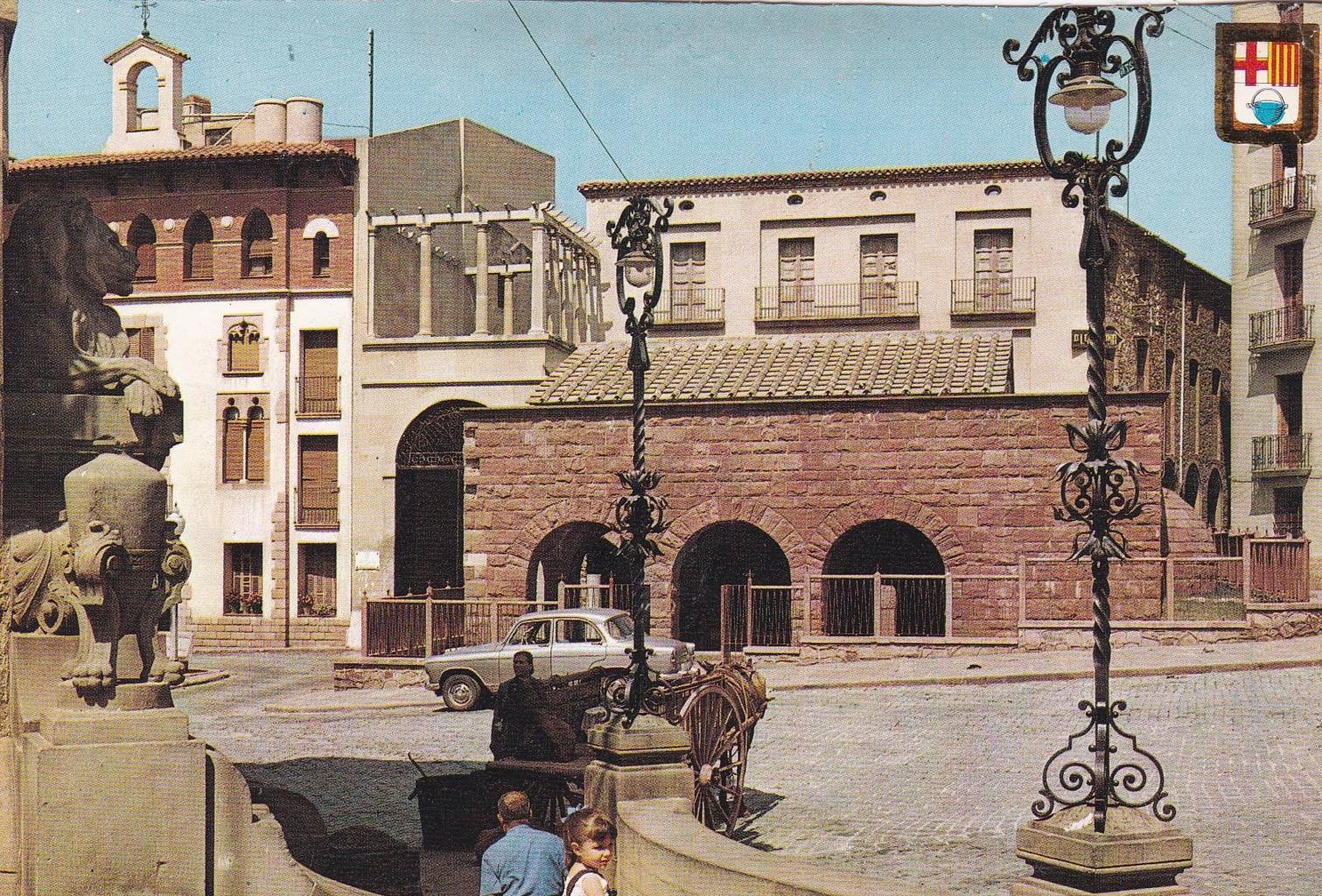 POSTAL B12375: CALDAS DE MONBUY. TERMAS ROMANAS