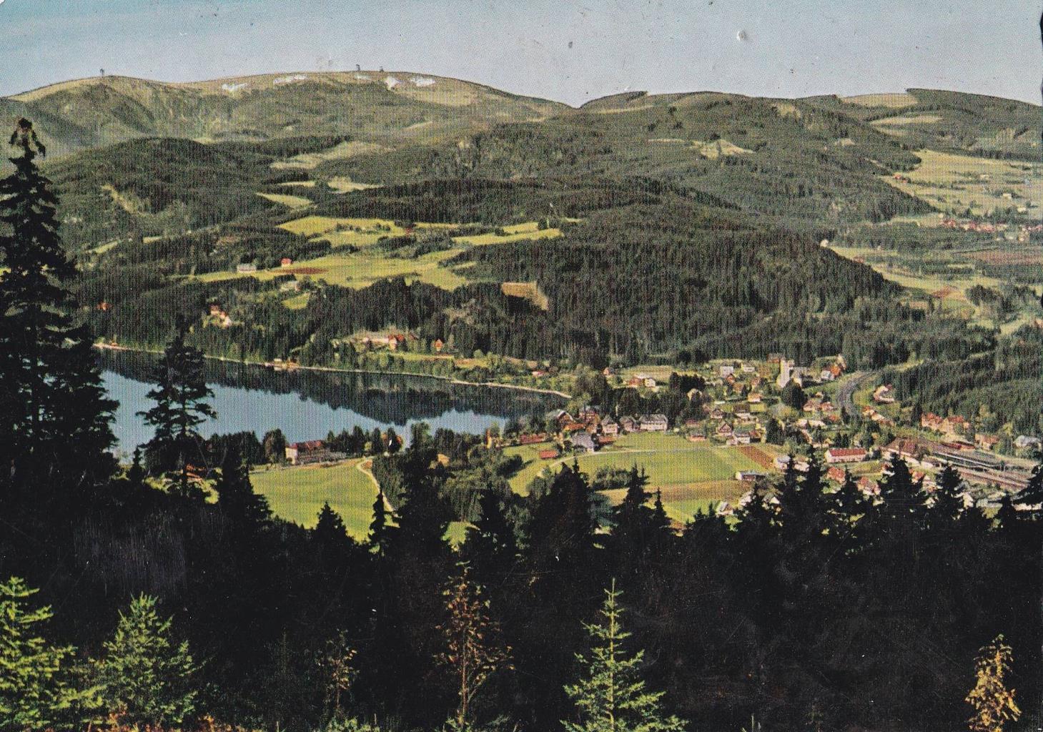 POSTAL B12448: TITISEE: FELDBERG MASSIV