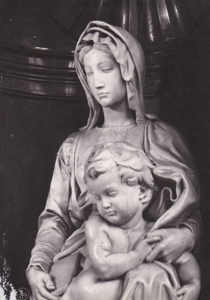 POSTAL B12425: MADONNA: MICHELLANGELO