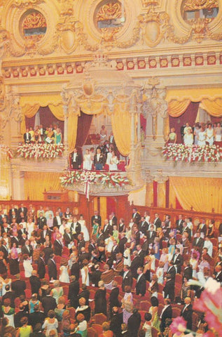 POSTAL B12416: MONTE CARLO: LA SALLE GARNIER
