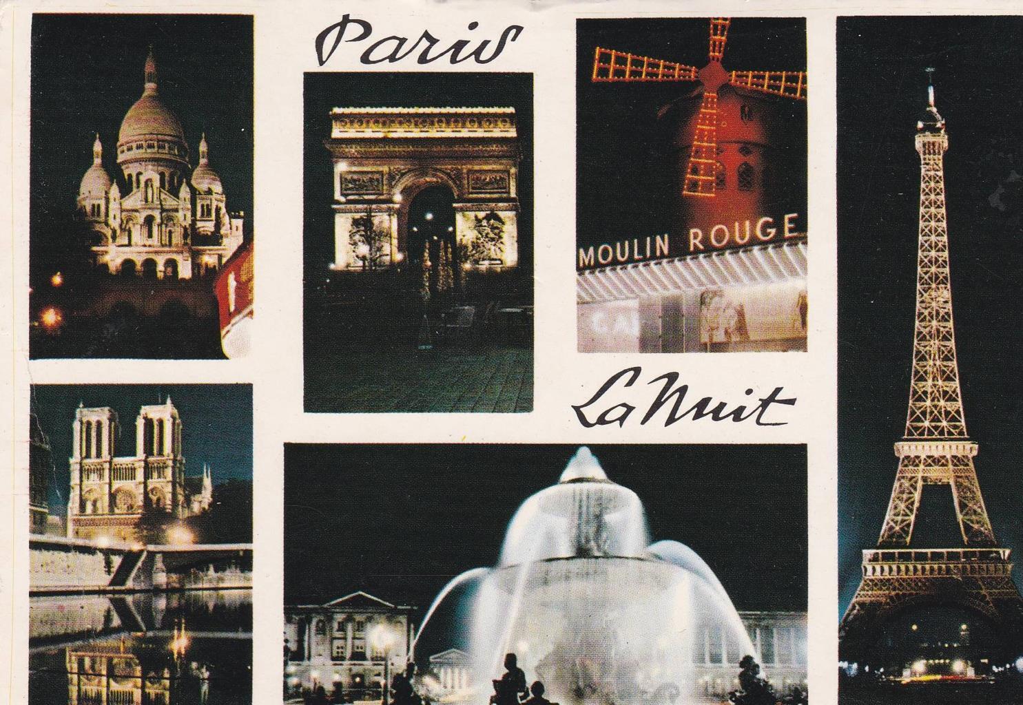 POSTAL B12417: PARIS: DIVERSOS ASPECTOS 
