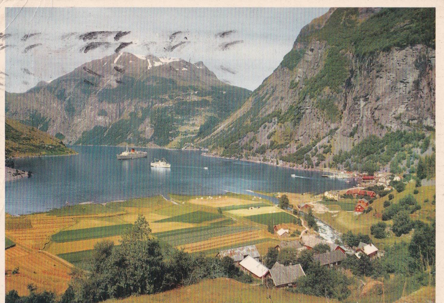 POSTAL B12419: NORUEGA: VESSELS