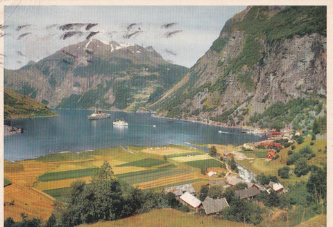 POSTAL B12419: NORUEGA: VESSELS