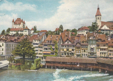 POSTAL B12420: NORUEGA: THUN