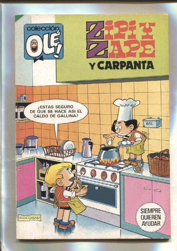Coleccion Ole Zipi y Zape numero 277: Siempre quieren ayudar + Carpanta