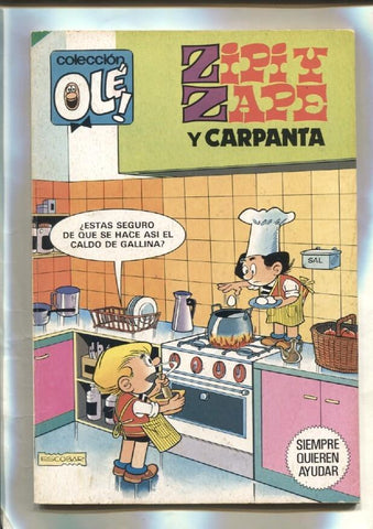 Coleccion Ole Zipi y Zape numero 277: Siempre quieren ayudar + Carpanta