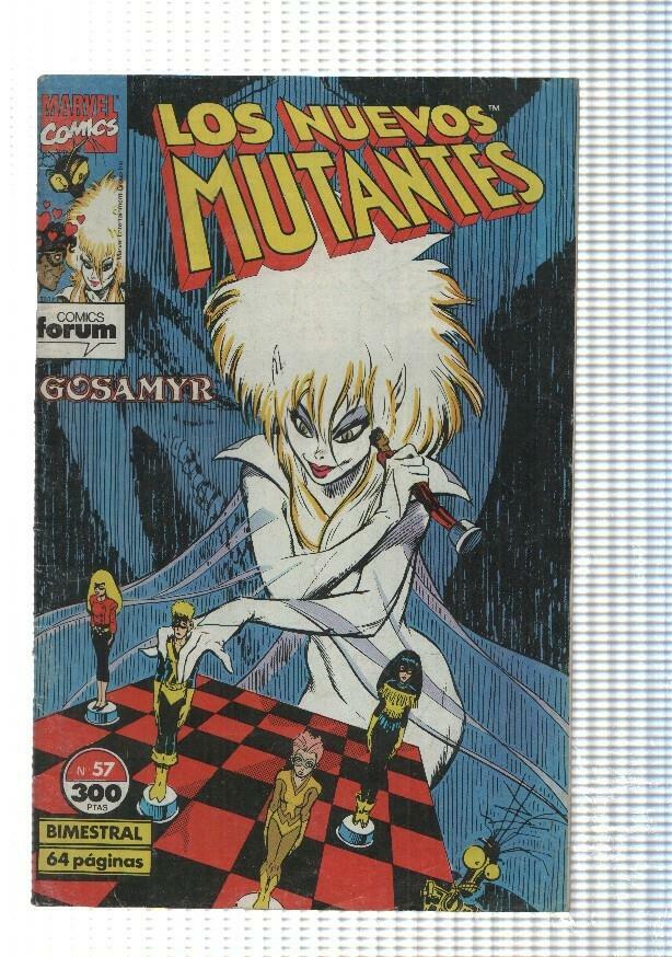 Marvel, forum: Los Nuevos Mutantes num 57 Bimestral 64 paginas - Ilusion