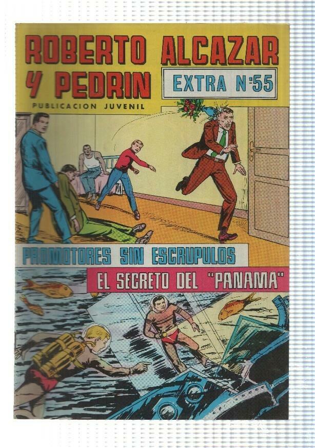 Roberto Alcazar y Pedrin: Extra num 55 2a epoca (Ed Valenciana) - Promotores sin escrupulos