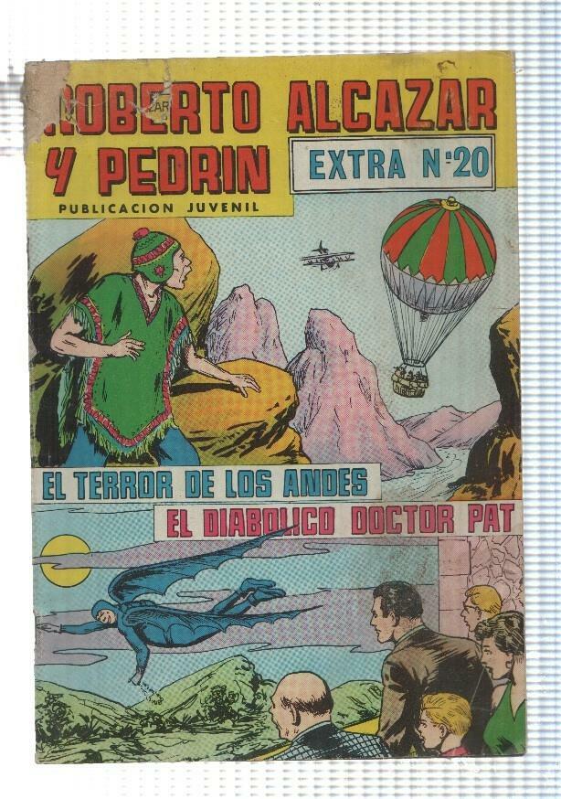 Roberto Alcazar y Pedrin: Extra num 20 2a epoca (Edival) - El terror de los Andes