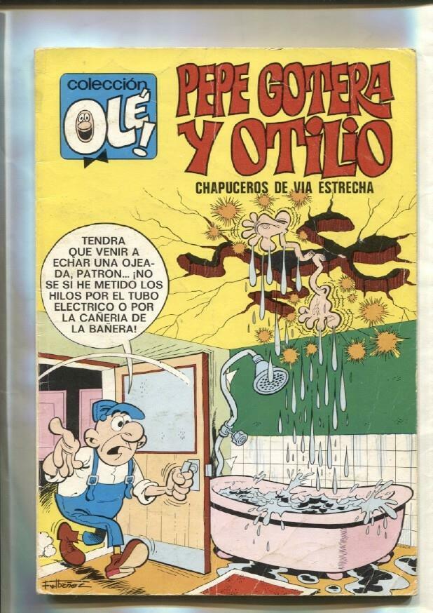 Coleccion Ole numero 022: Pepe Gotera y Otilio: Chapuceros de via estrecha