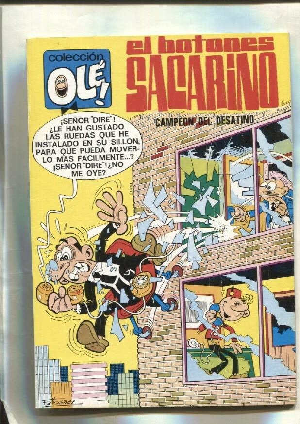 Coleccion Ole numero 015: El Botones Sacarino: campeon del desatino