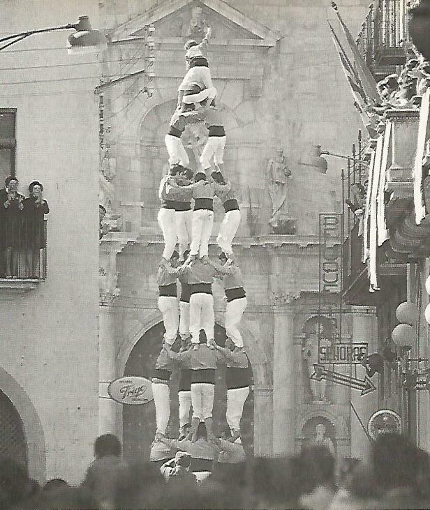 LAMINA 14027: Castellers de Vilafranca del Penedes, Barcelona