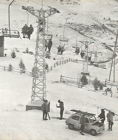 LAMINA 4392-79: Estacion de esqui de La Molina