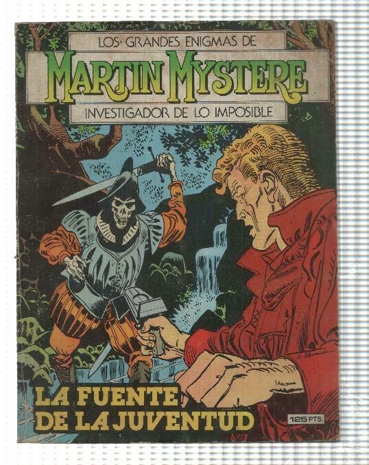 Zinco: Martyn Mystere num 8, Los Grandes Enigmas - La Fuente de la Juventud