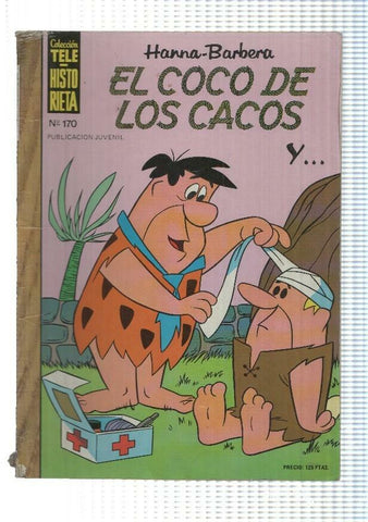 Coleccion Tele-Historieta: num 170 - El coco  de los cacos y... Los Picapiedra