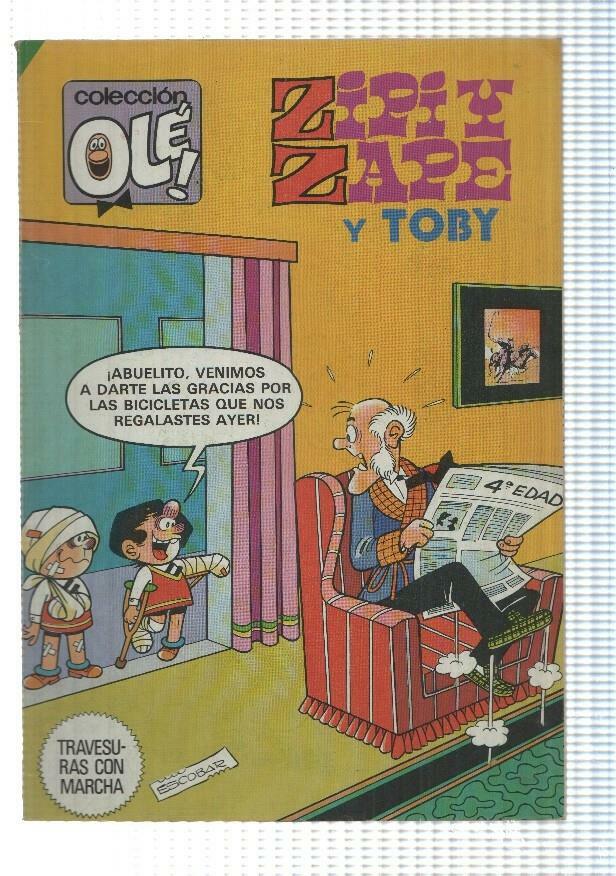 Coleccion Ole numero 281: Zipi y Zape: Travesuras con marcha + Toby