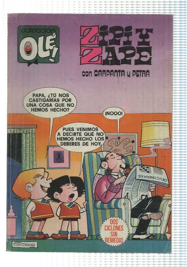 Coleccion Ole numero 172: Zipi y Zape: Dos ciclones sin remedios + Petra + La Panda