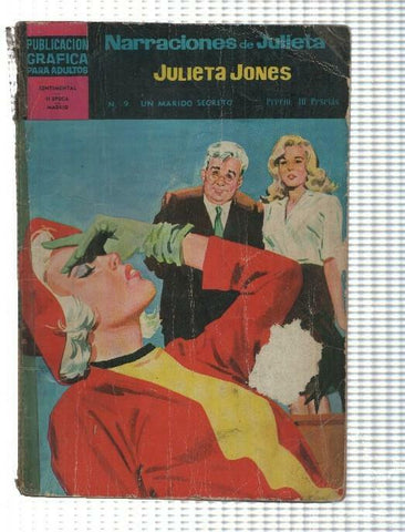Narraciones de Julieta Jones numero 09: Un marido secreto