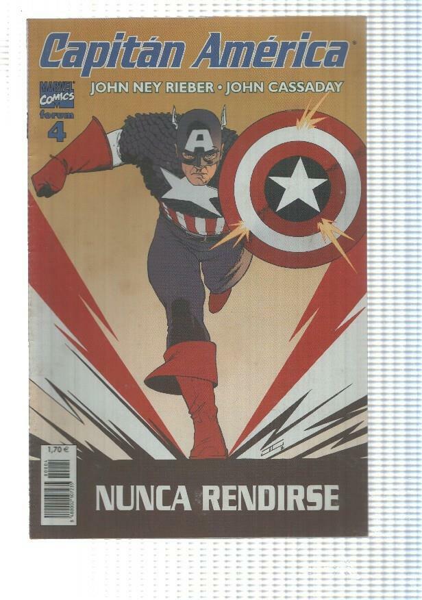 Forum: Capitan America vol V num 04 - Nunca rendirse (Ney Rieber-Cassaday)