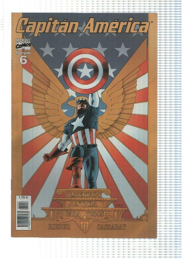 Forum: Capitan America vol V num 06 - Libertad, Justicia para todos (Rieber-Cassaday)