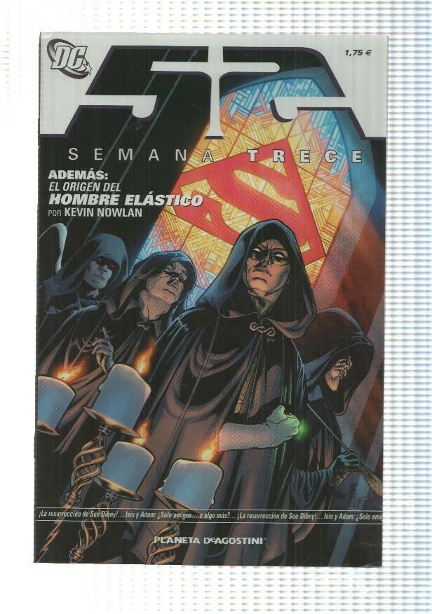 DC, Planeta: 52 Semana 13 (Johns, Morrison) - Pajar. El origen del hombre elastico