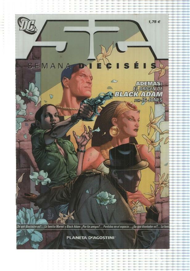DC, Planeta: 52 Semana 16 (Johns, Morrison) - Uhebbuki. El origen de Black Adam
