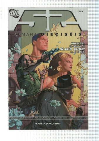 DC, Planeta: 52 Semana 16 (Johns, Morrison) - Uhebbuki. El origen de Black Adam