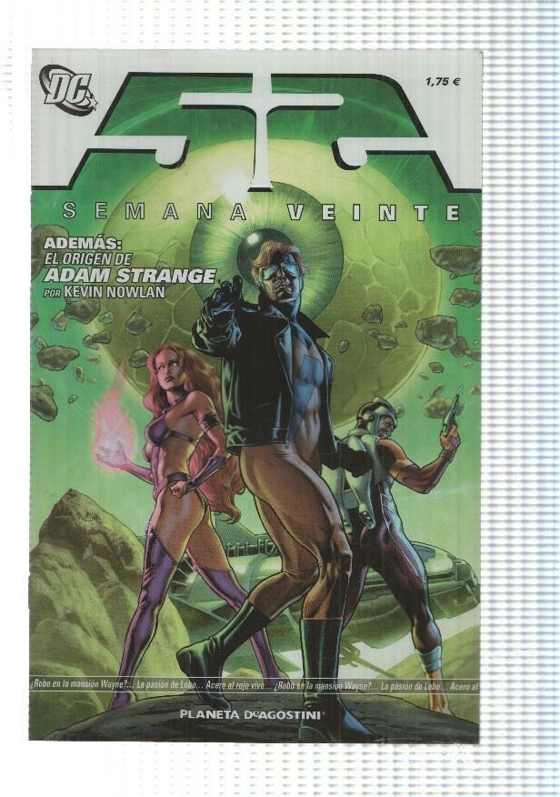 DC, Planeta: 52 Semana 20 (Johns, Morrison) - Dios esta rajado. El origen de Adam Strange