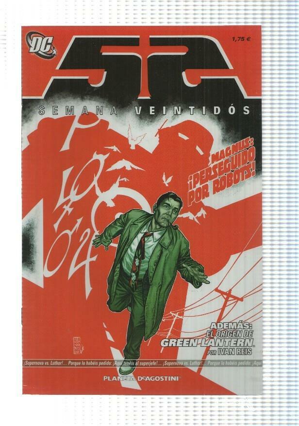 DC, Planeta: 52 Semana 22 (Johns, Morrison) - Cementerio. El origen de Grenn Lantern
