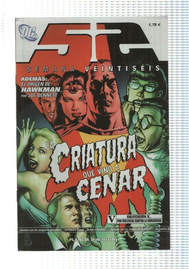 DC, Planeta: 52 Semana 26 (Johns, Morrison) - Termino medio. El origen de Hawkman