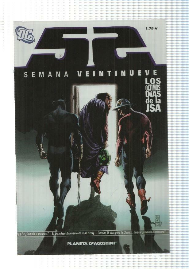 DC, Planeta: 52 Semana 29 (Johns, Morrison) - Burlas. Los ultimos dias de la JSA