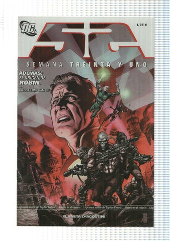 DC, Planeta: 52 Semana 31 (Johns, Morrison) - Recursos Humanos. El origen de Robin