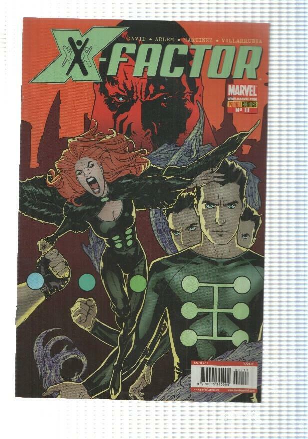 Marvel, Panini: X-Factor num 11 (2007). Fuera de la X parte 3 por Peter David y Renato Arlem