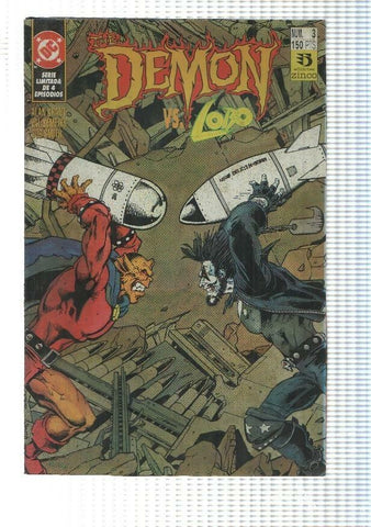 Zinco, DC: Lobo vs Demon num 3 de 4 - Apocalypse Now, el fin se acerca (un poco)