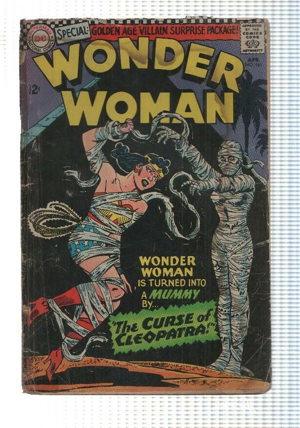 DC: Wonder Woman num 161 (april 1966) - The curse of Cleopatra