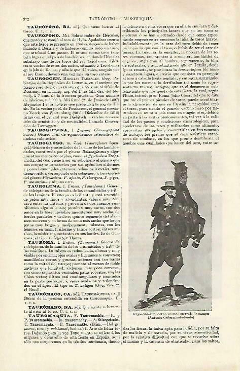 LAMINA ESPASA 33505: El rejoneador Antonio Cañero