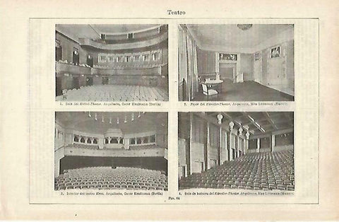 LAMINA ESPASA 33549: Teatros de Berlin y Munich